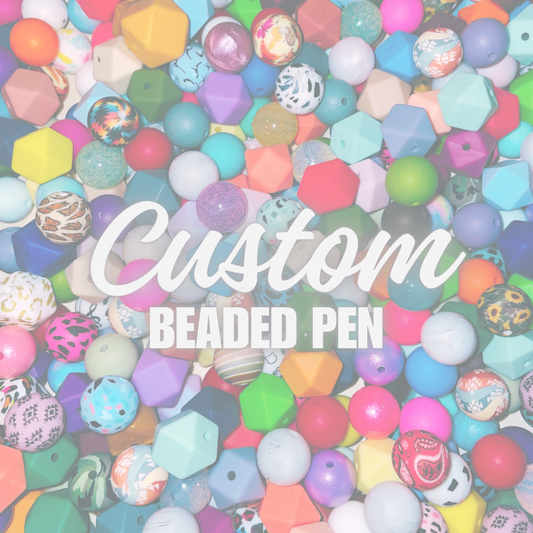 Custom Beaded Pen