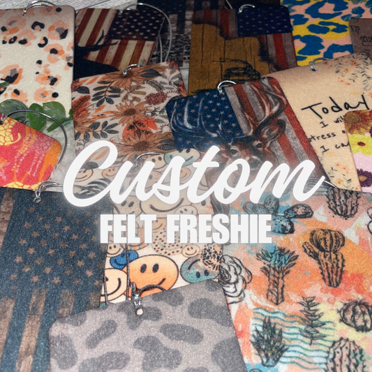 Custom Felt Freshie